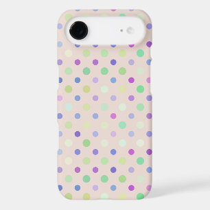 multi-coloured polka dots