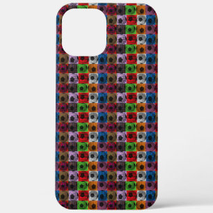 Multi Coloured Soccer Balls Pop Art Design, iPhone 12 Pro Max Case