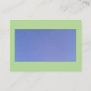 Multi Coloured Solid Sky Blue Business Card