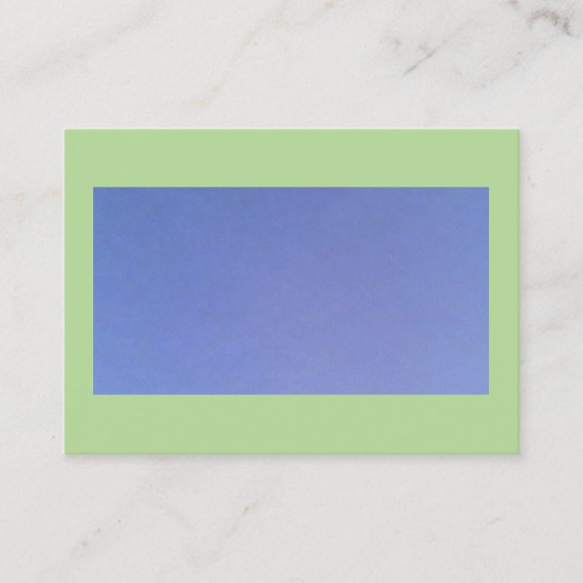 Multi Coloured Solid Sky Blue Business Card (Front)