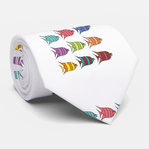 Multi-coloured Tropical Fish Thunder_Cove Tie