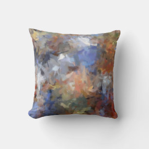 Multi Colours Abstract Art Painting 3 Cushion