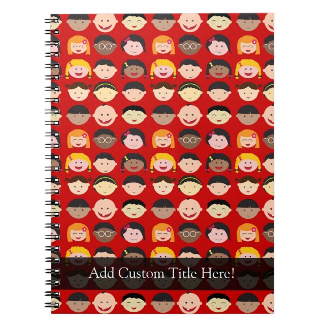 Multi-Cultural Children Notebook (Front)