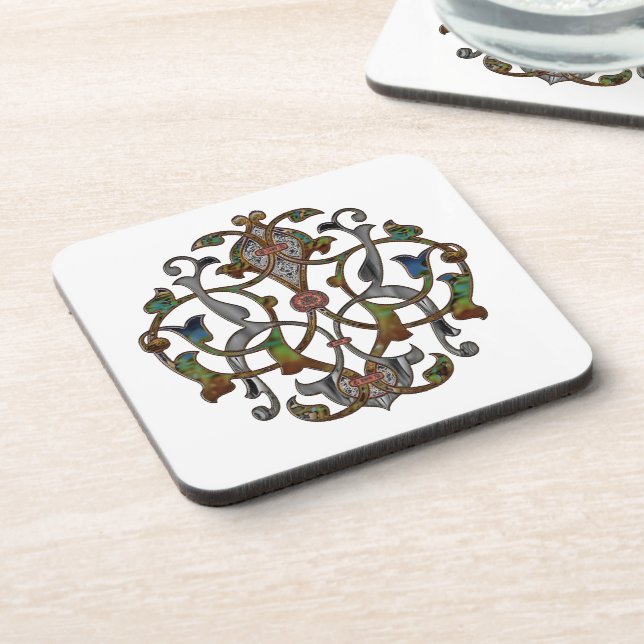 Multi Deco Old Fashioned Coaster (Left Side)