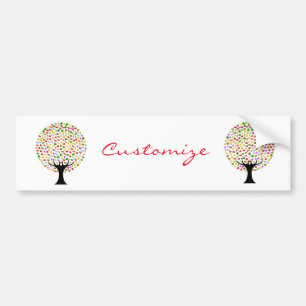 Multi-fruit tree Thunder_Cove Bumper Sticker