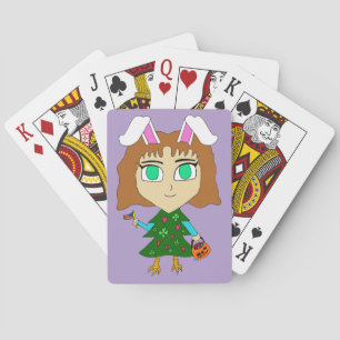 Multi Holiday Chibi Playing Cards