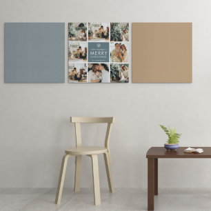 Multi Holiday Photos Merry Christmas Gift Canvas Print