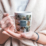 Multi Holiday Photos | Merry Christmas | Gift Latte Mug<br><div class="desc">Collage Holiday Photos | Merry Christmas | Gift</div>