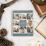 Multi Holiday Photos | Merry Christmas | Gift Planner<br><div class="desc">Capture your most cherished holiday moments with this Modern Collage “Merry Christmas” Multi Photo Notebook. Designed with a clean layout and soft neutral tones, it features multiple customizable photo panels and elegant typography that reads Have Yourself a Merry Christmas. Perfect for holiday journaling, family photo keepsakes, or as a thoughtful...</div>