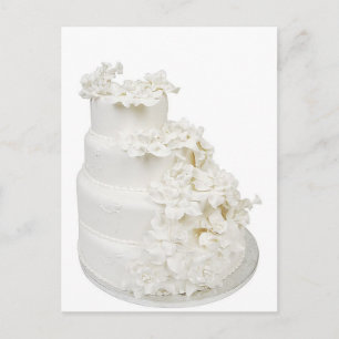 Multi Layer Wedding Cake Postcard
