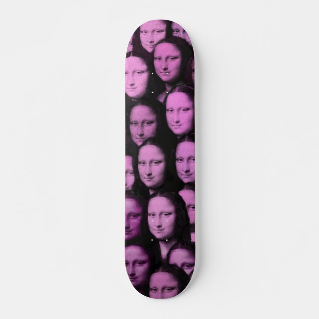 Multi-Mona in Pink Skateboard (Front)