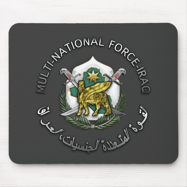 Multi-National Force – Iraq Mouse Pad (Front)