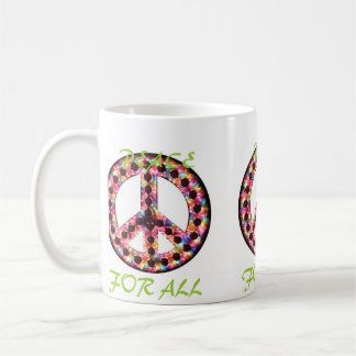 multi peace for all mug