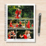 Multi Photo Collage Create Your Own Family Planner<br><div class="desc">Multi Photo Collage Create Your Own Personalised Family Planner features a photo collage of five of your favourite photos and personalised with your name or custom text in modern typography. Perfect personalised gifts family and friends for birthdays, Christmas, Mother's Day, Father's Day, Grandparents, brother, sister, best friend and more. Designed...</div>