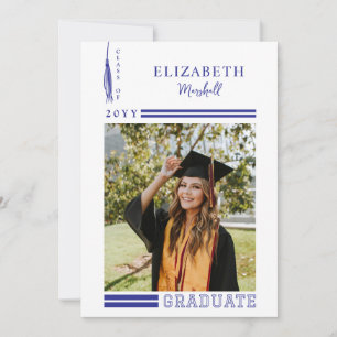 Multi Photo Graduation Party Invitation
