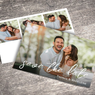 Multi Photo Template Wedding Save the Date