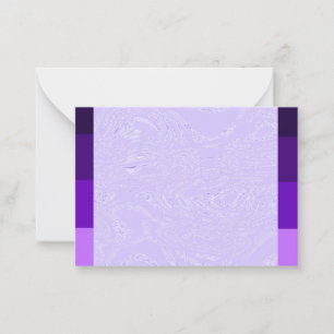 Multi Purple Note Cards