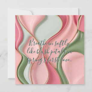 Multi purpose flat card in stylish graphic