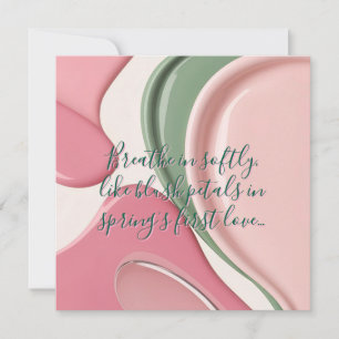 Multi purpose flat card in stylish graphic