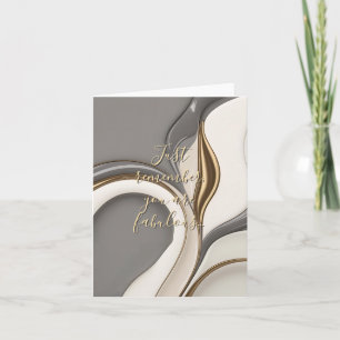 Multi purpose folded card in stylish graphic