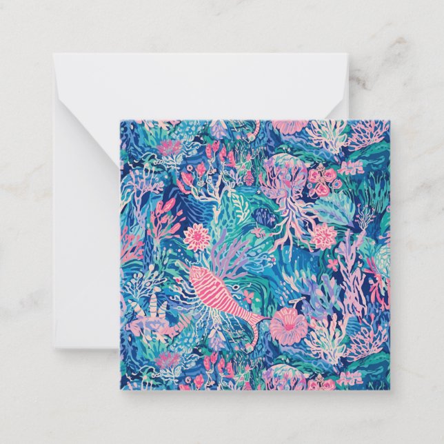 Multi purpose note card in stylish graphic (Front)
