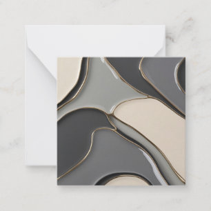 Multi purpose note card in stylish graphic