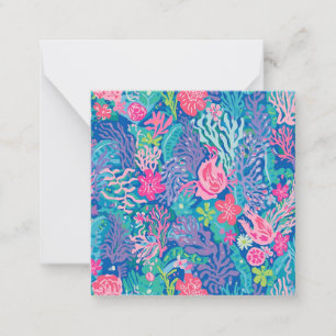 Multi purpose note card in stylish graphic