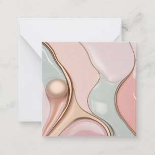 Multi purpose note card in stylish graphic