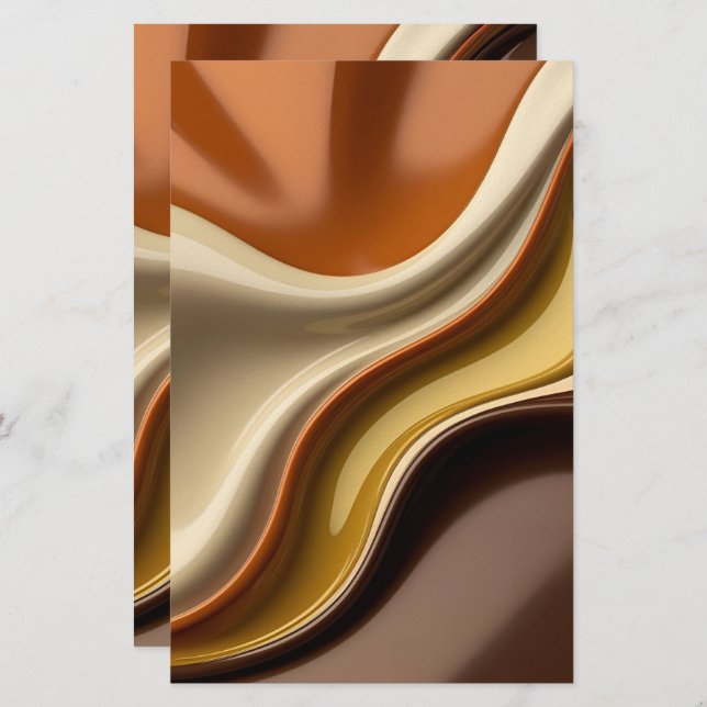 Multi purpose stationery paper in stylish graphic (Front/Back)