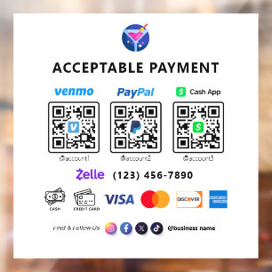 Multi QR Code Payment   White Scan to Pay  Pedesta