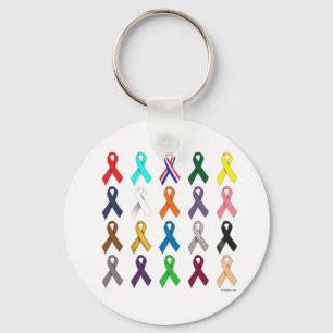 Multi-Ribbon Key Ring