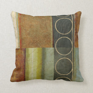 Multi-textured Abstract Painting by Vision Studio Cushion