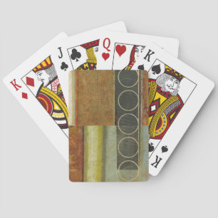 Multi-textured Abstract Painting by Vision Studio Playing Cards