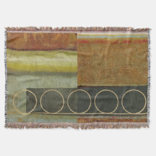 Multi-textured Abstract Painting by Vision Studio Throw Blanket