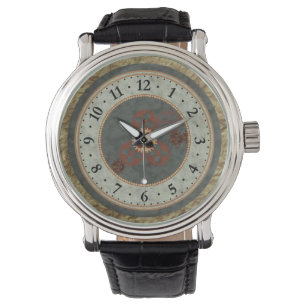 Multi Textured Geared Watch