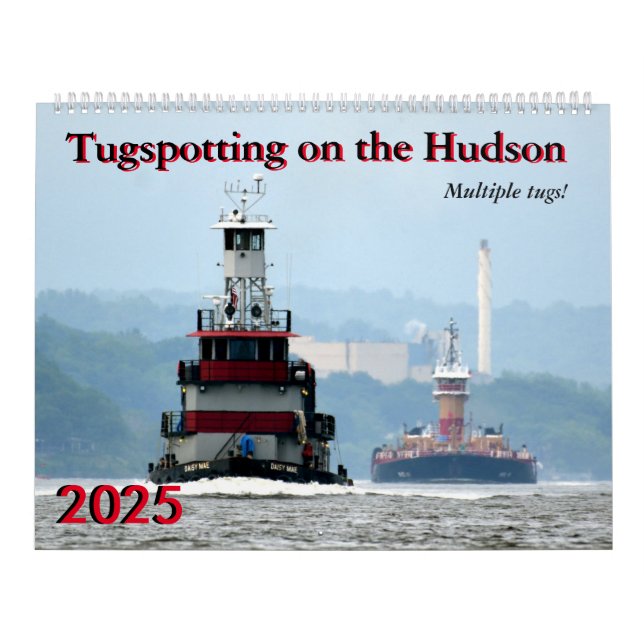 Multi Tugs 2025 Calendar (Cover)