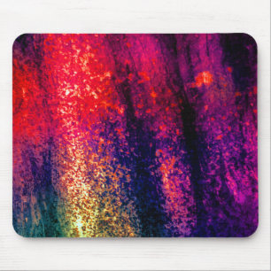 Multi Vibrant Dirty Grunge Mouse Pad