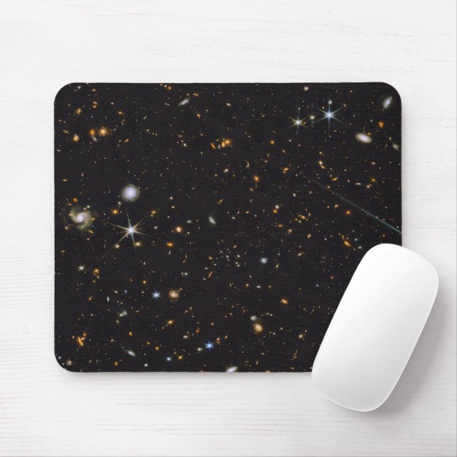 Multi-Wavelength Galaxies | Hubble & JWST Mouse Pad (With Mouse)
