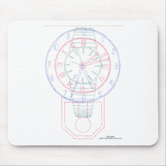 Multiclock Mouse Pad