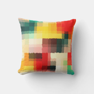 Multicolor Abstract Art Cushion