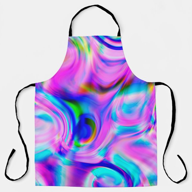 Multicolor abstract background. Colourful pattern. Apron (Front)