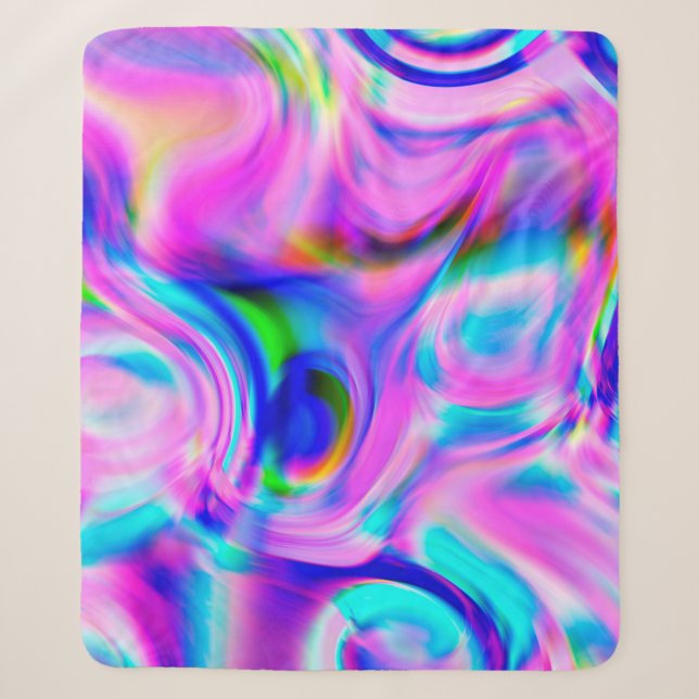 Multicolor abstract background. Colourful pattern. Sherpa Blanket (Front)