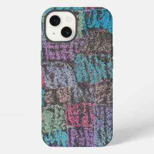 Multicolor abstract home decor design Chalk iPhone 13 Case