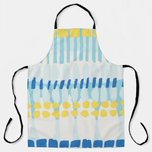 Multicolor Abstract Painted Seamless Background Apron