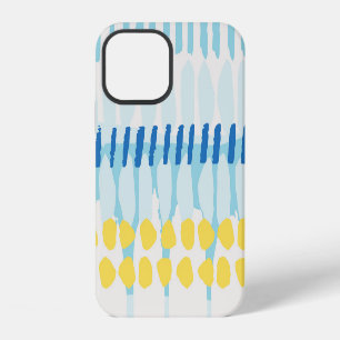Multicolor Abstract Painted Seamless Background iPhone 12 Case