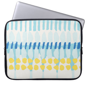 Multicolor Abstract Painted Seamless Background Laptop Sleeve