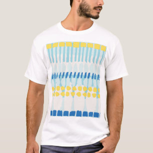 Multicolor Abstract Painted Seamless Background T-Shirt