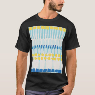 Multicolor Abstract Painted Seamless Background T-Shirt