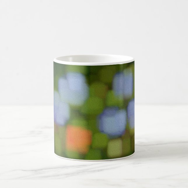 Multicolor Abstract Painting Coffee Mug (Center)