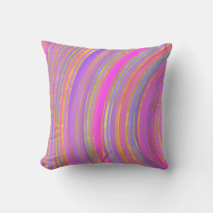 Multicolor and Gold Cushion
